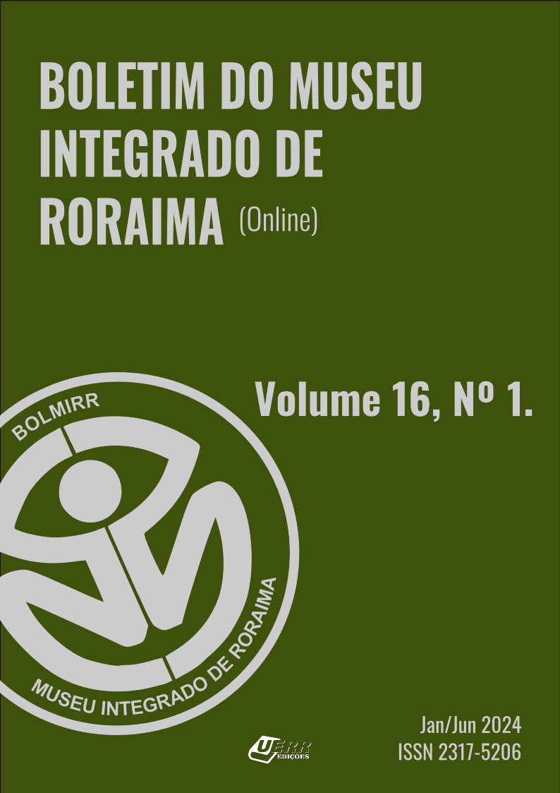 					View Vol. 16 No. 1 (2024): Boletim do Museu Integrado de Roraima (Online)
				